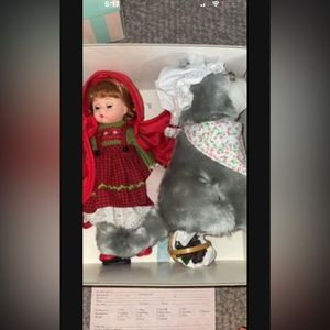 Madame Alexander Red Riding Hood with Wolf